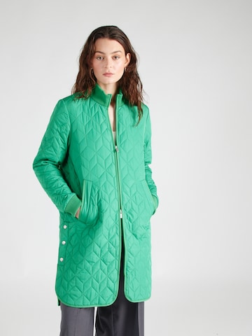 Manteau mi-saison ILSE JACOBSEN en vert : devant