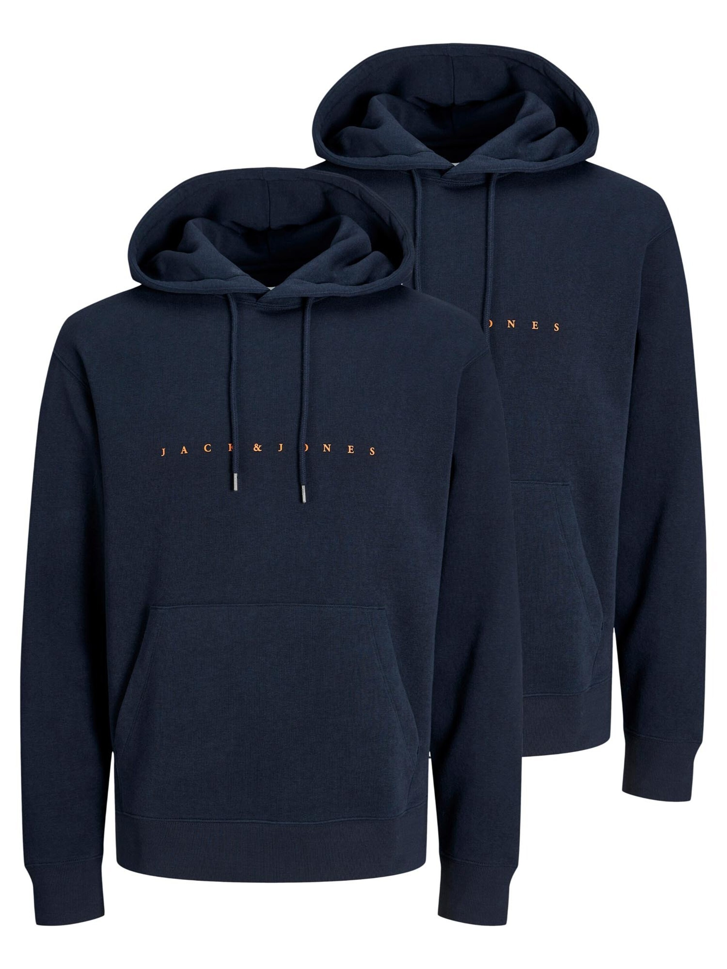 JACK & JONES Sweatshirt 'Star'‌‌ in Blau: Vorderseite