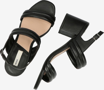 MEXX Strap Sandals 'Josephine' in Black