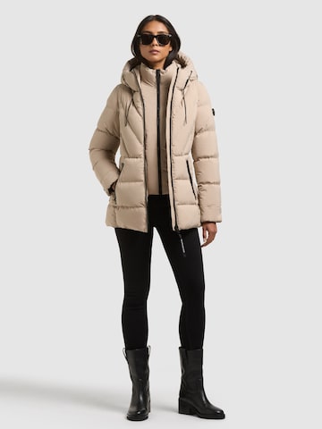 khujo Winter Jacket 'Rabb2' in Beige