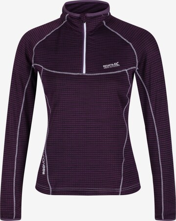 REGATTA Performance Shirt 'Yonder' in Purple: front