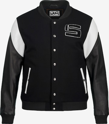 STHUGE Between-Season Jacket in Black: front