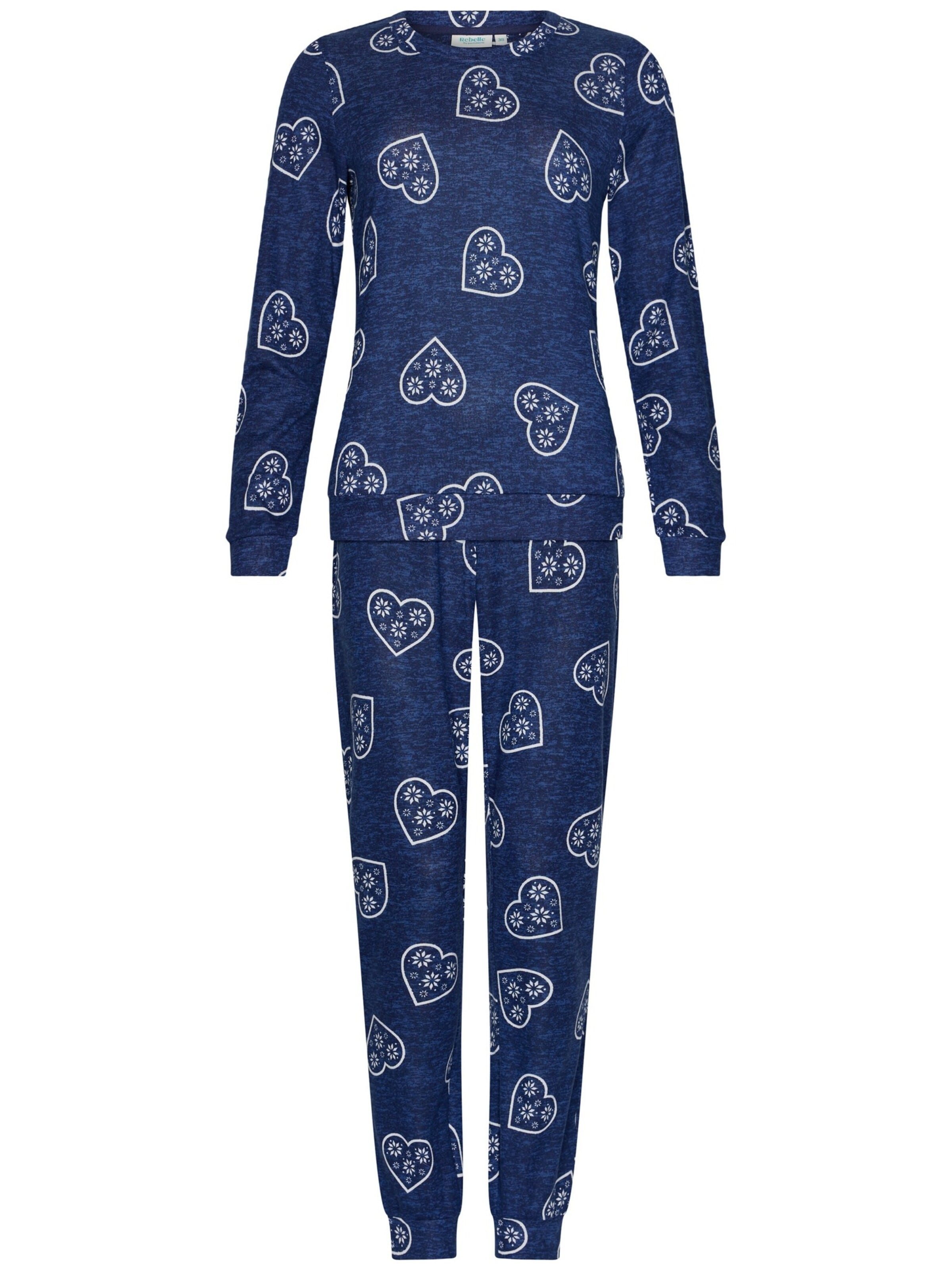 Rebelle Pyjama in Blauw: voorkant