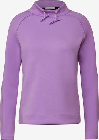 CECIL Sweatshirt in Purple: front