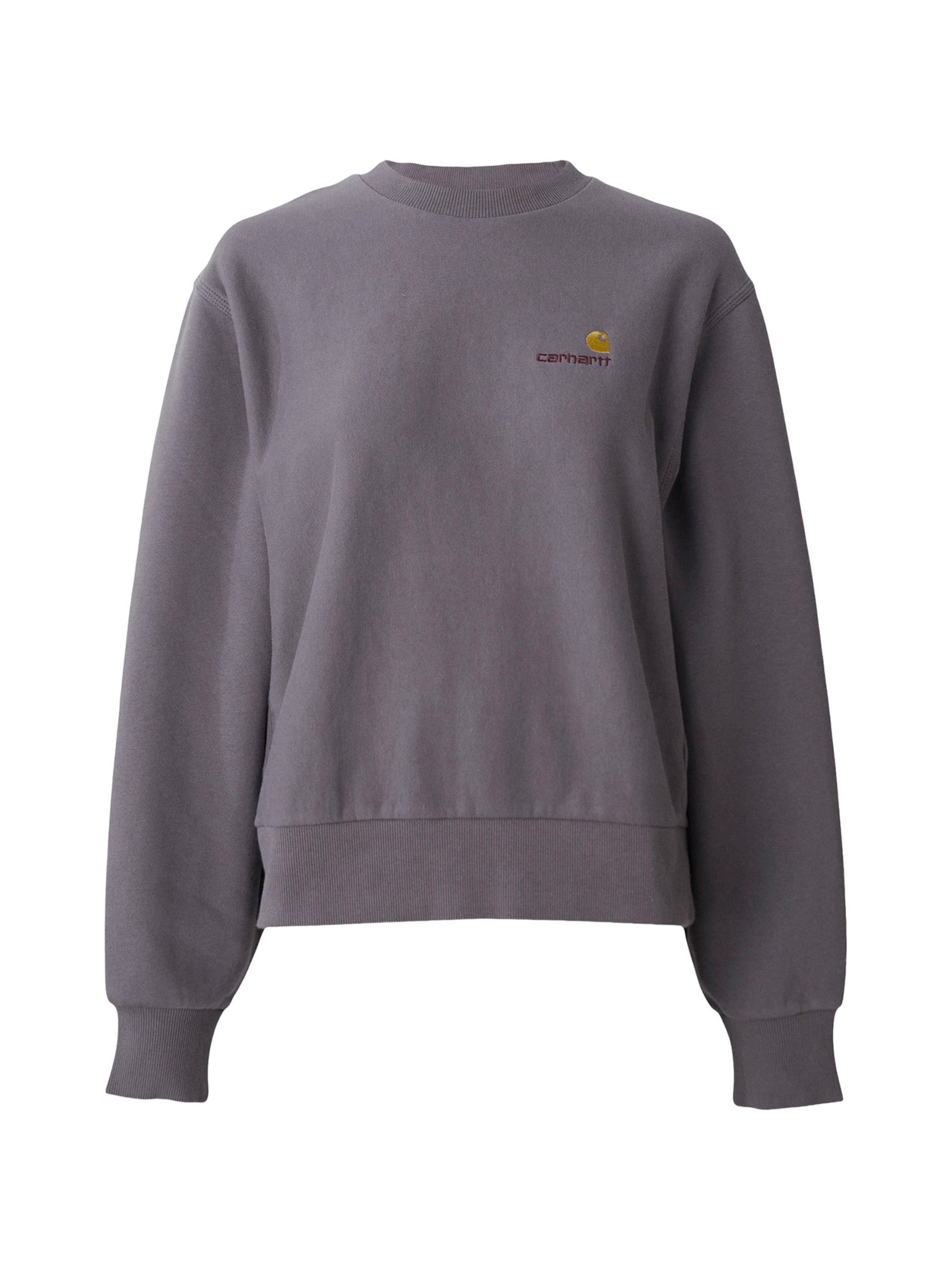 Carhartt WIP Суичър 'American Script' в червено: отпред