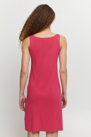 PULZ Jeans Knitted dress 'SARA' in Red