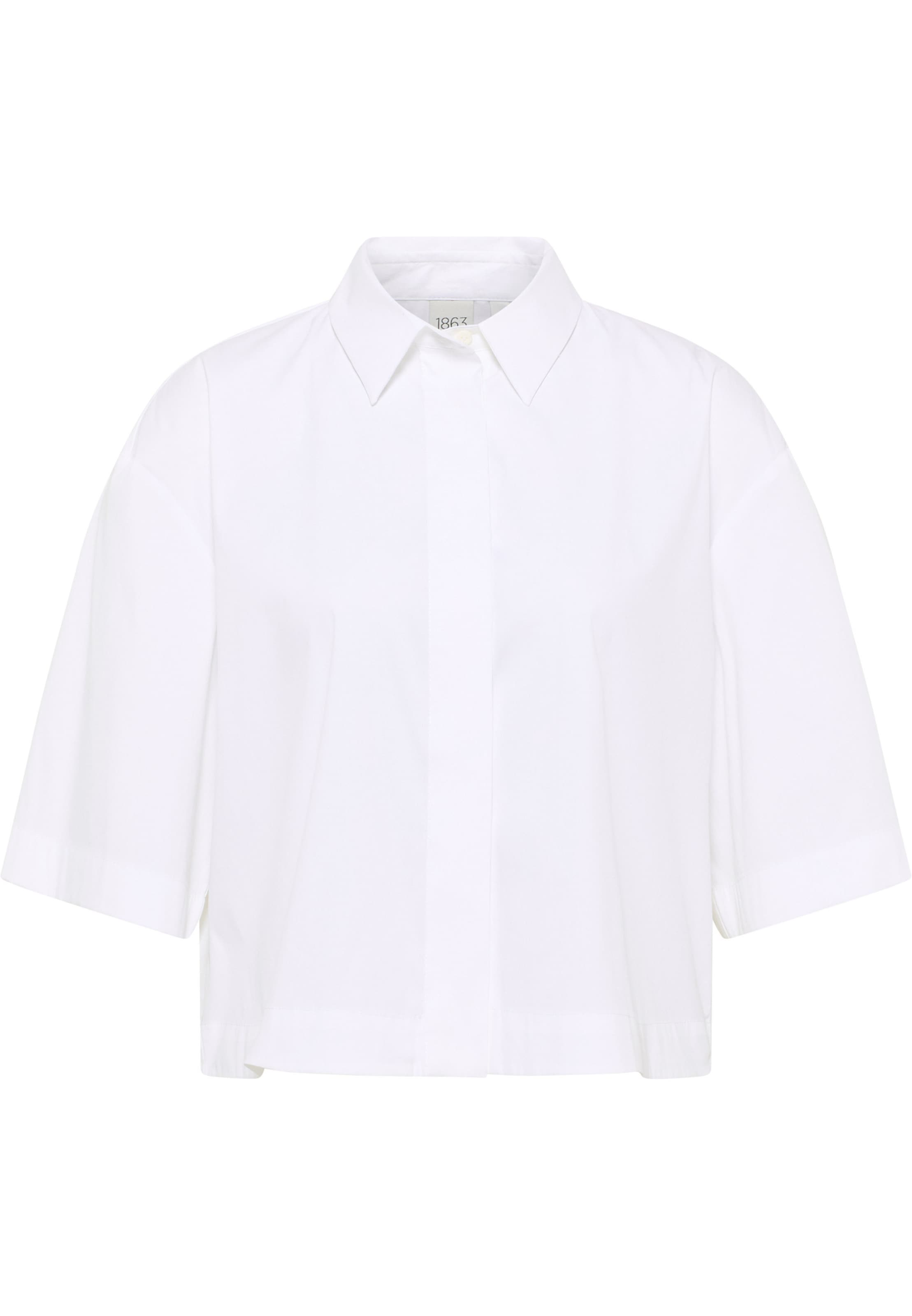 ETERNA Blouse in Wit: voorkant