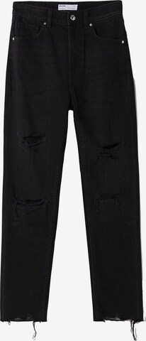 Bershka Jeans in Black: front