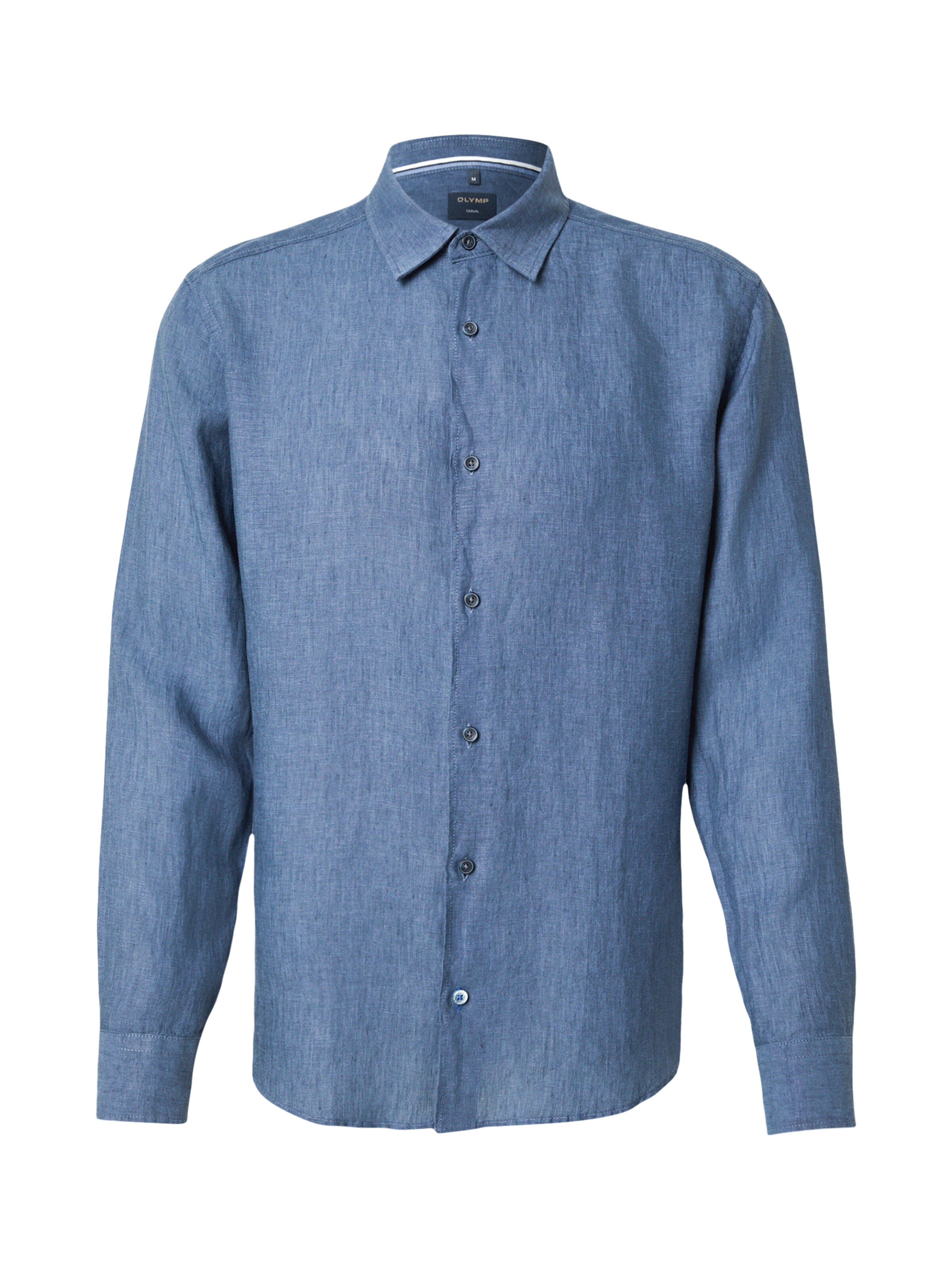 OLYMP Button Up Shirt in Blue denim, Item view