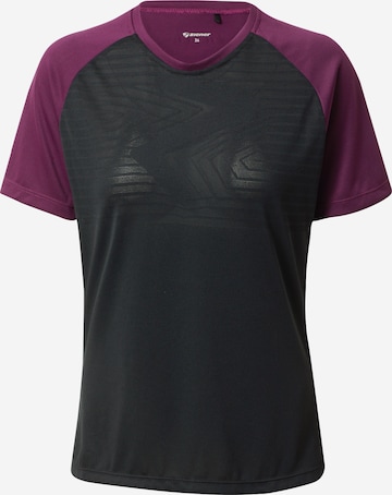 T-shirt fonctionnel 'NABUCA' ZIENER en violet : devant