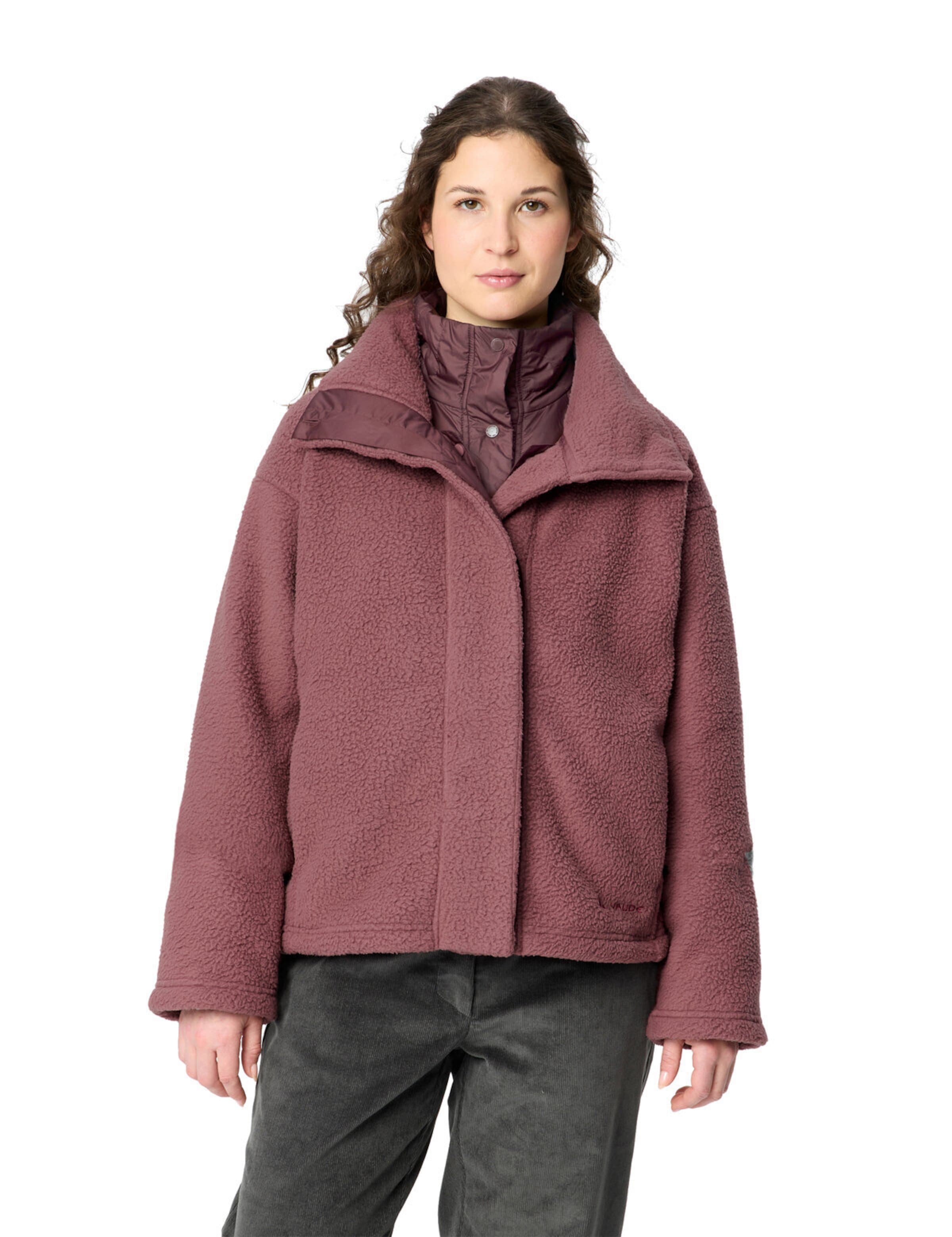 VAUDE Jacke 'Najun' in Rot: Vorderseite