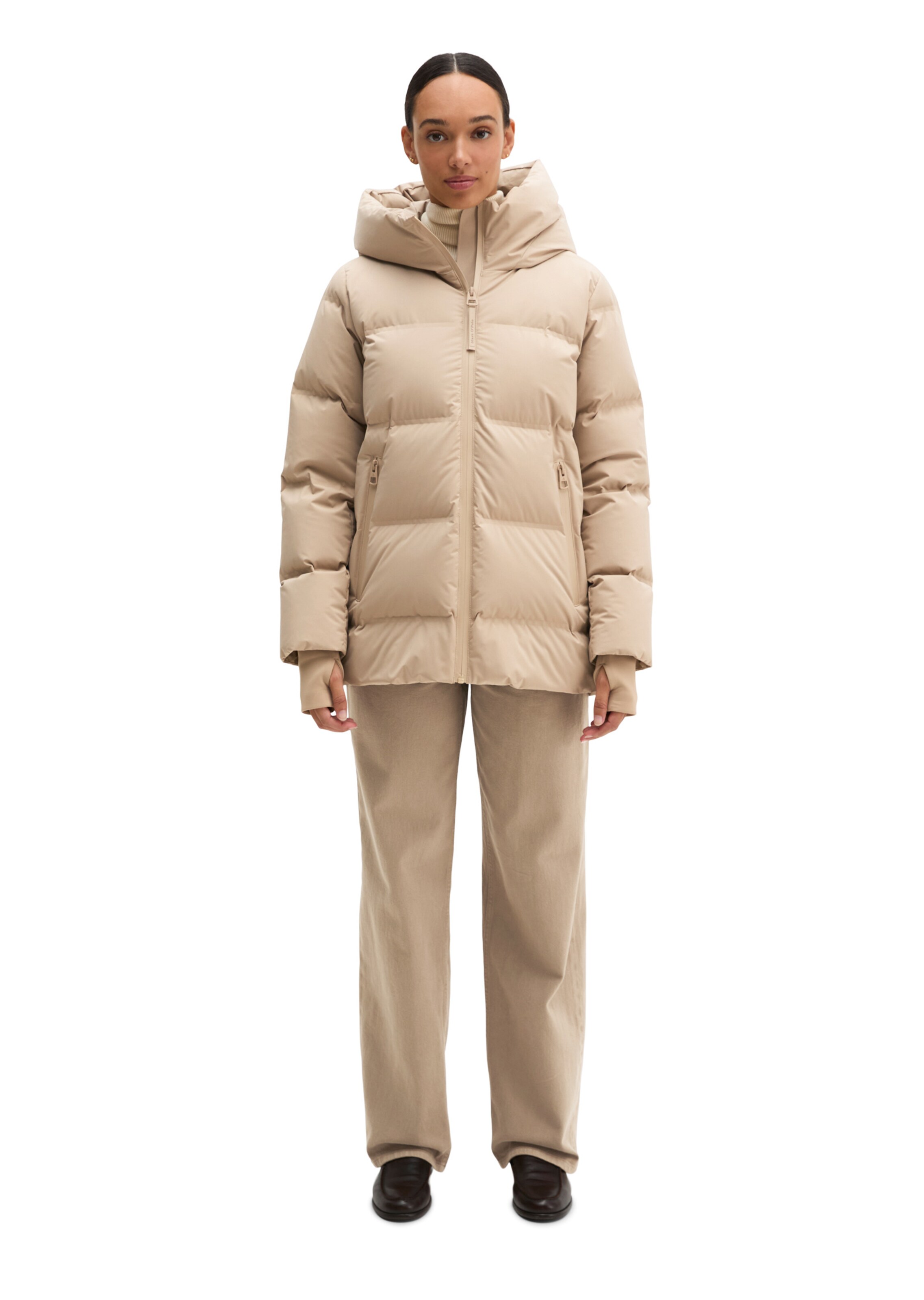 Marc O'Polo Functionele jas in Beige