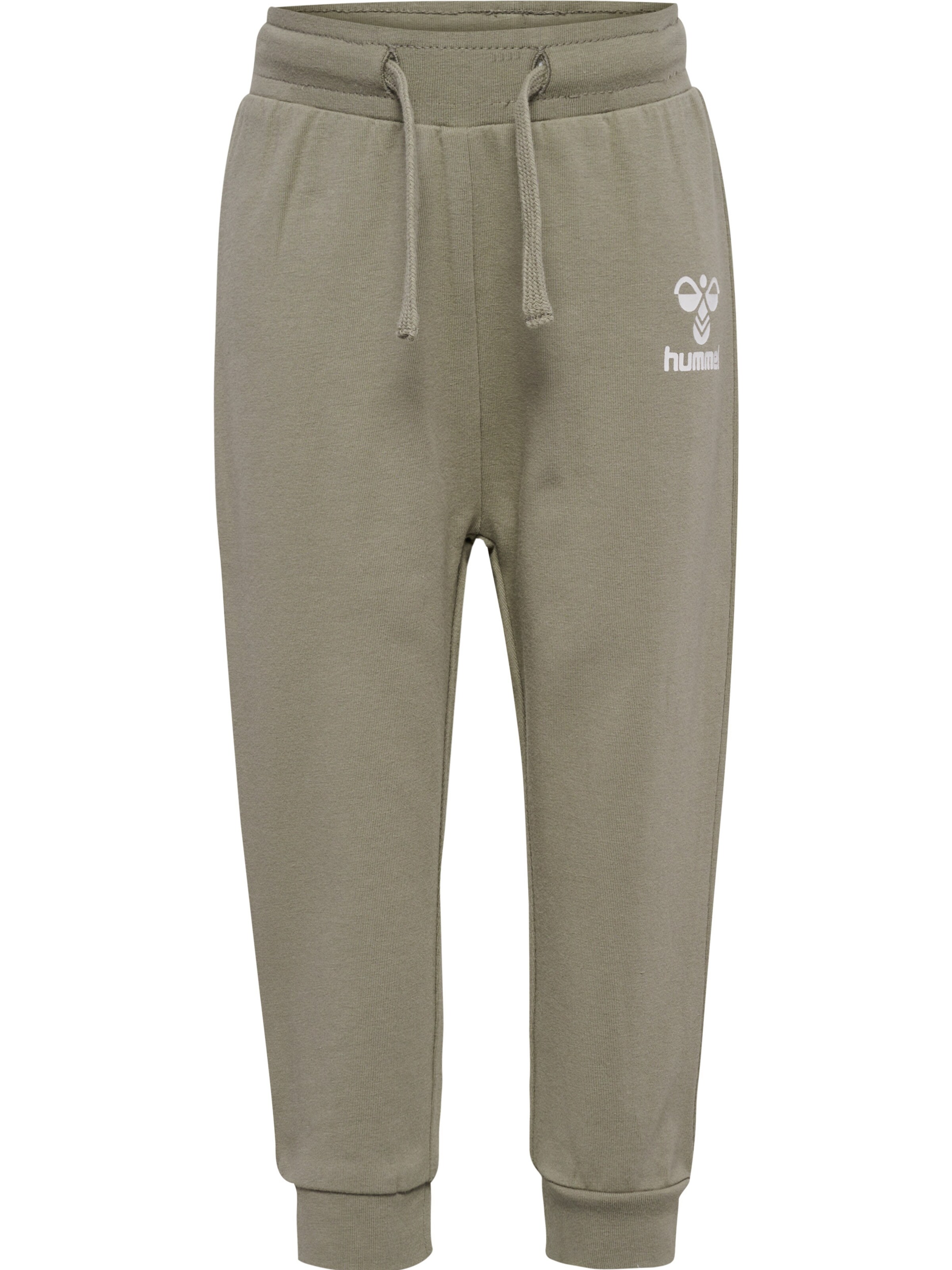 Hummel Tapered Broek 'PERSON' in Groen: voorkant