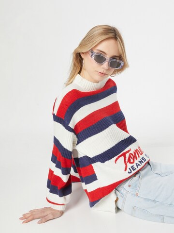 Tommy Jeans Pullover in Weiß