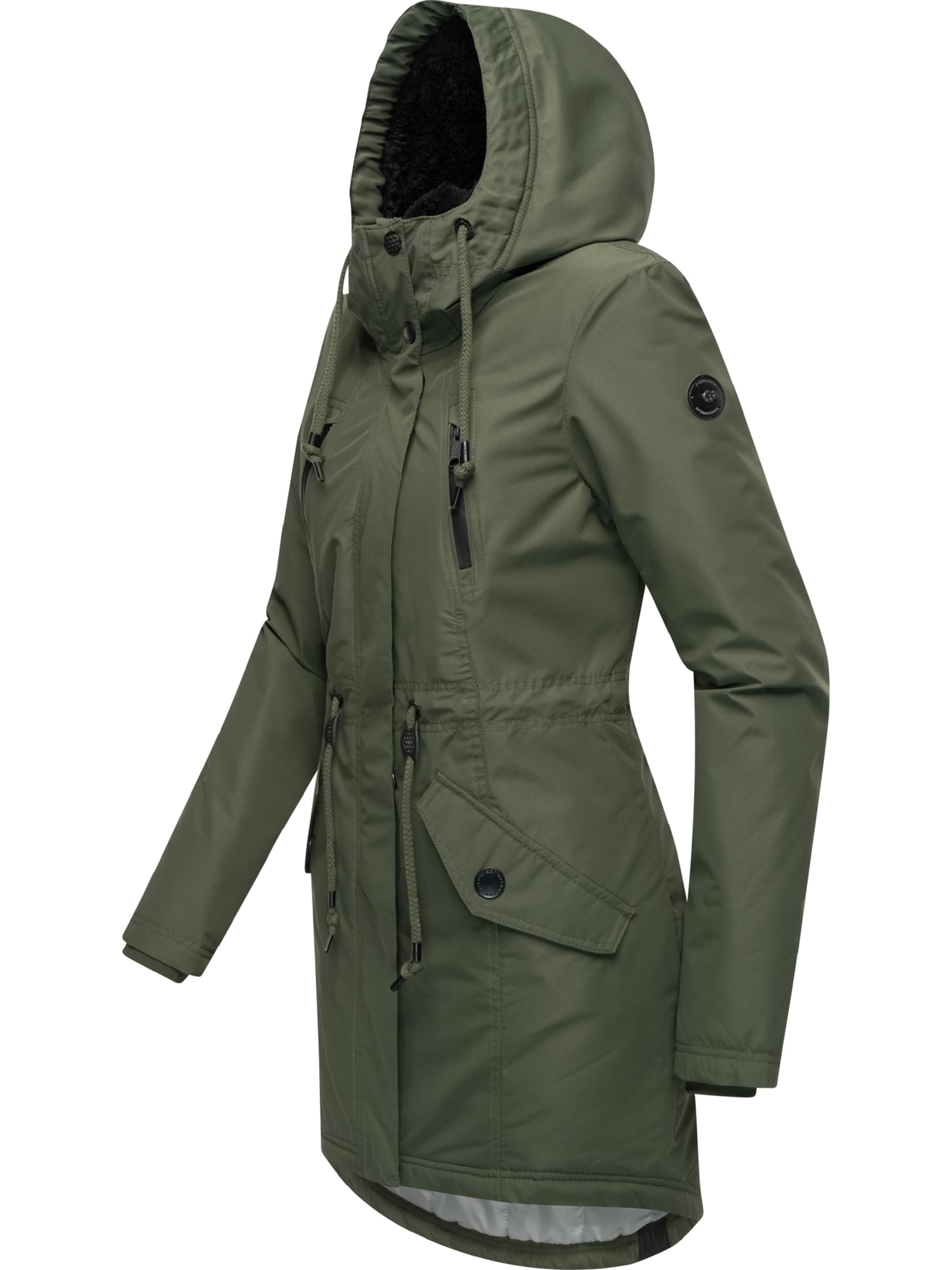 Ragwear Winter parka 'Elsien' in Green