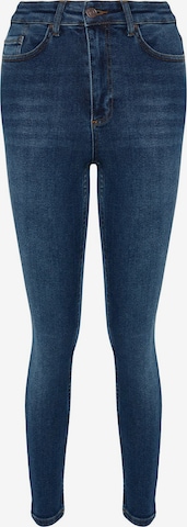 Skinny Jeans de la Trendyol pe albastru: față