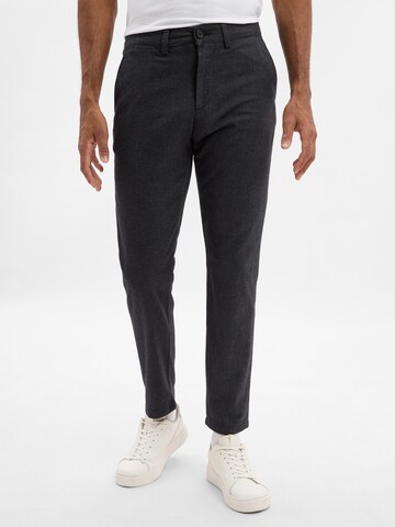 SELECTED Slim fit Chino Pants 'Miles' in Black: front