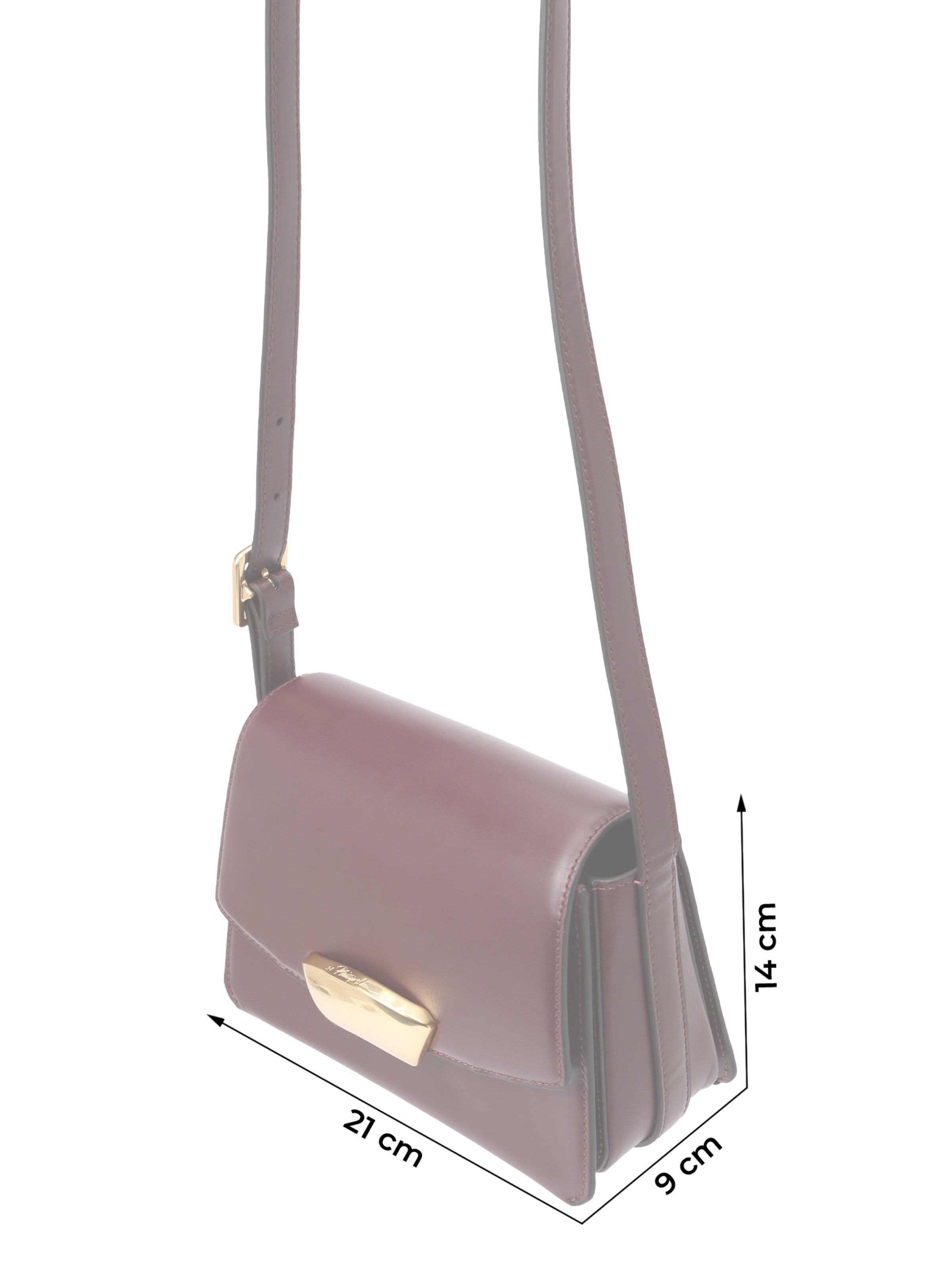 3.1 Phillip Lim Axelremsväska i röd