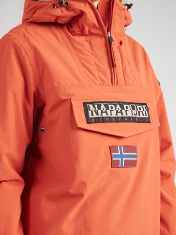 NAPAPIJRI Performance Jacket 'RAINFOREST' in Red