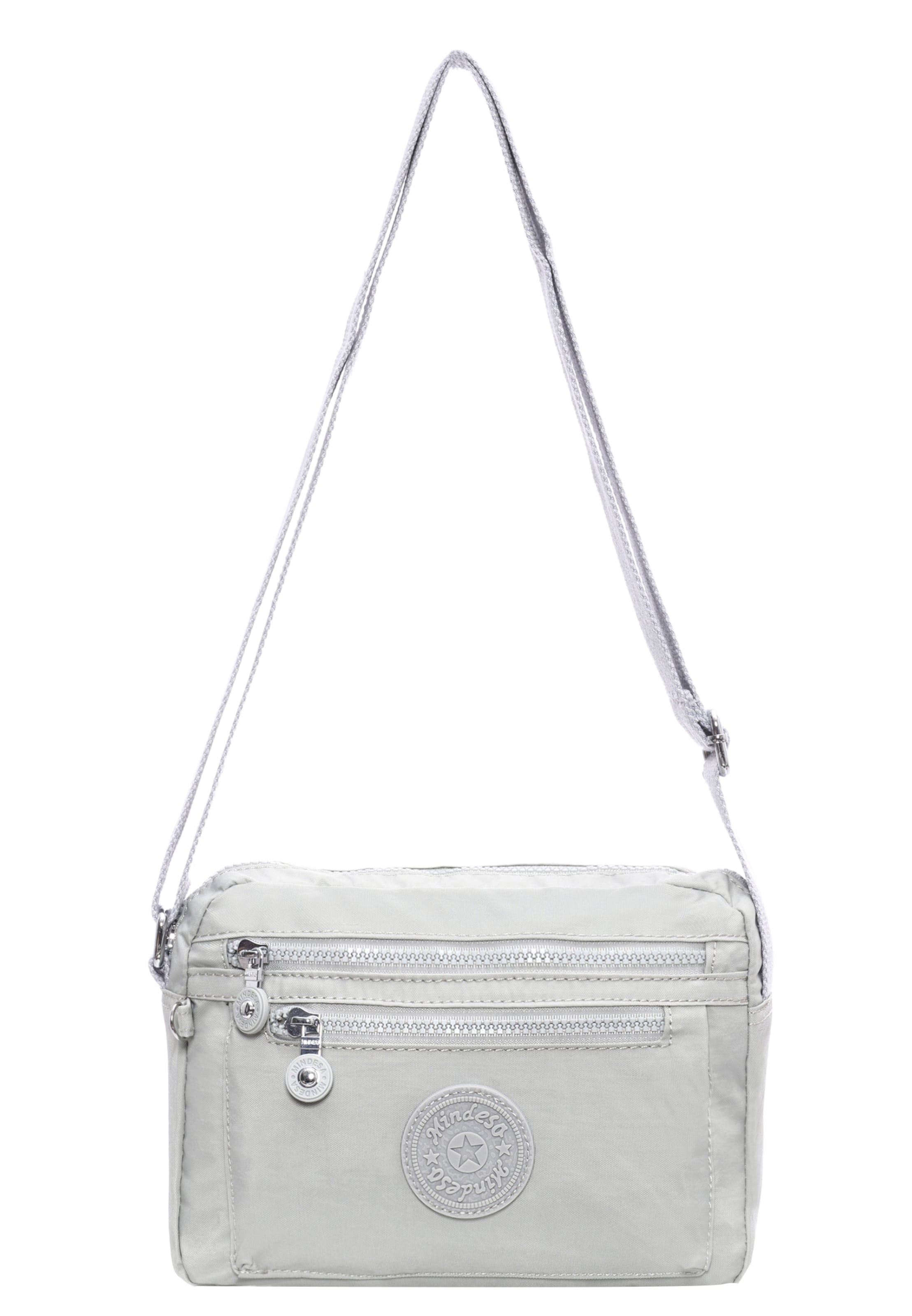 Mindesa Õlakott, värv hall: eest vaates