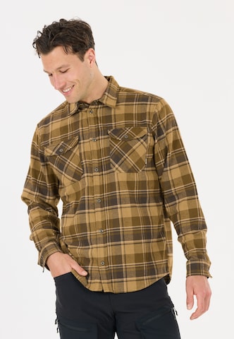 Whistler Regular Fit Hemd 'Bargo' in Braun: Vorderseite
