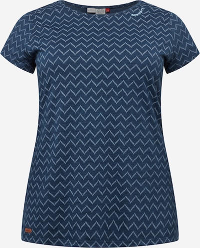 Tricou Ragwear Plus pe bleumarin / alb, Vizualizare produs