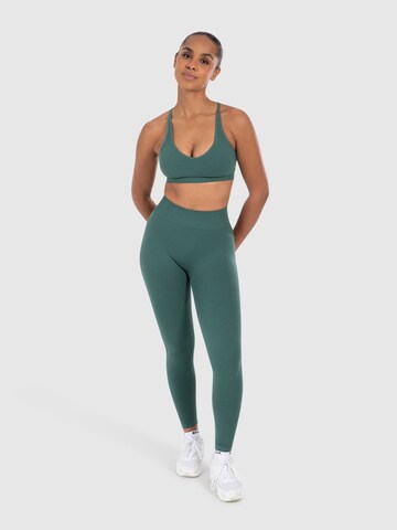 Smilodox Skinny Leggings in Grün