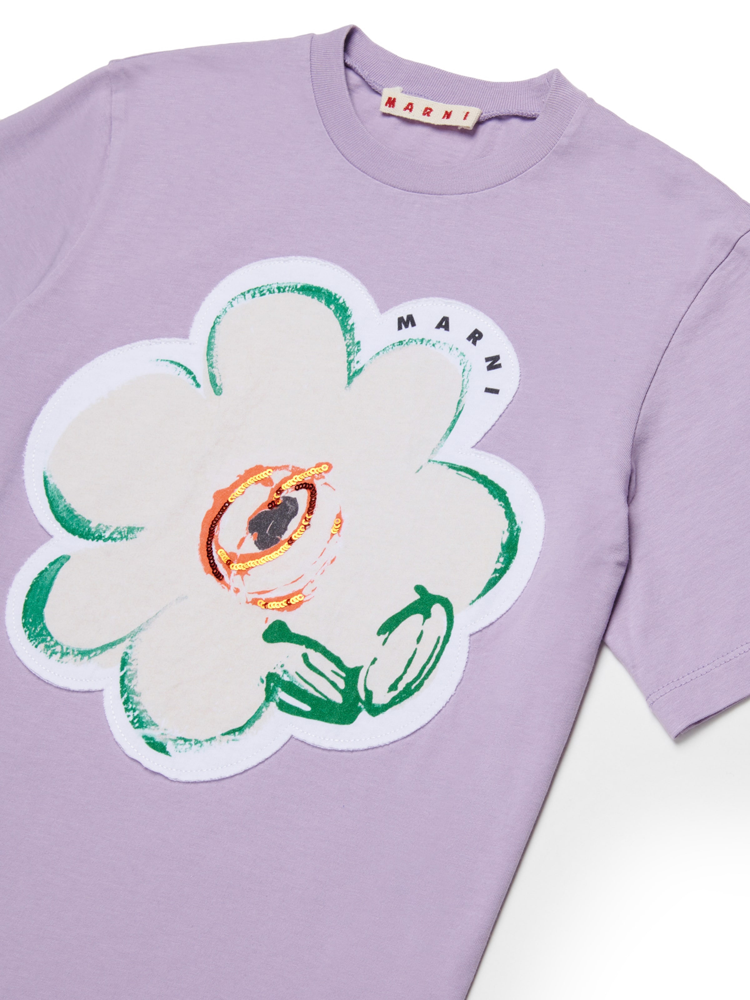 Marni Koszulka w kolorze fioletowy