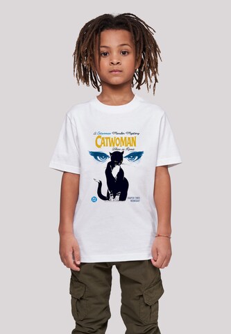 T-Shirt 'Batman Catwoman When In Rome' F4NT4STIC en blanc : devant