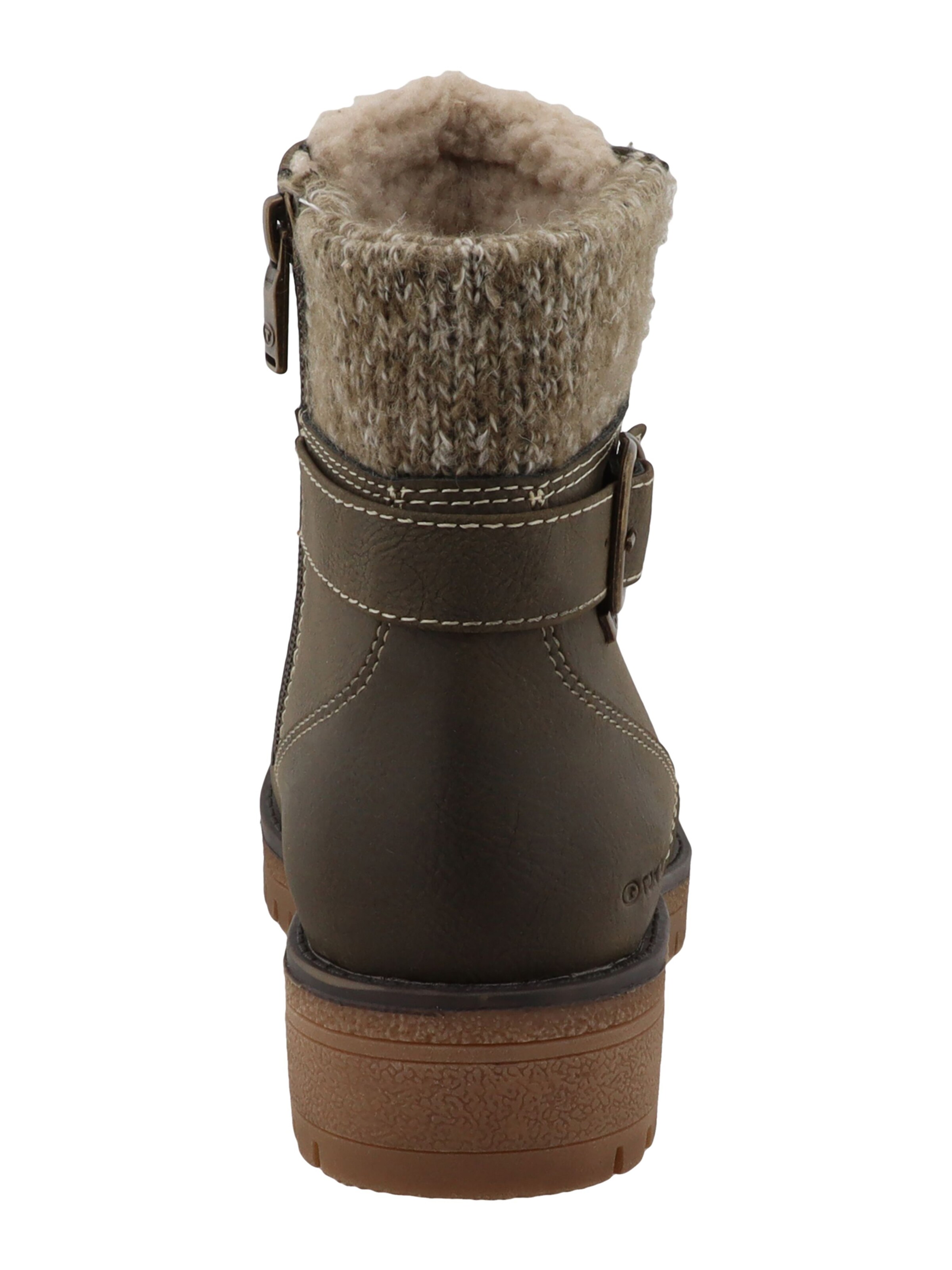 Bottines à lacets TOM TAILOR en vert