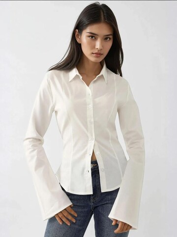 Chemisier Hiccup en blanc