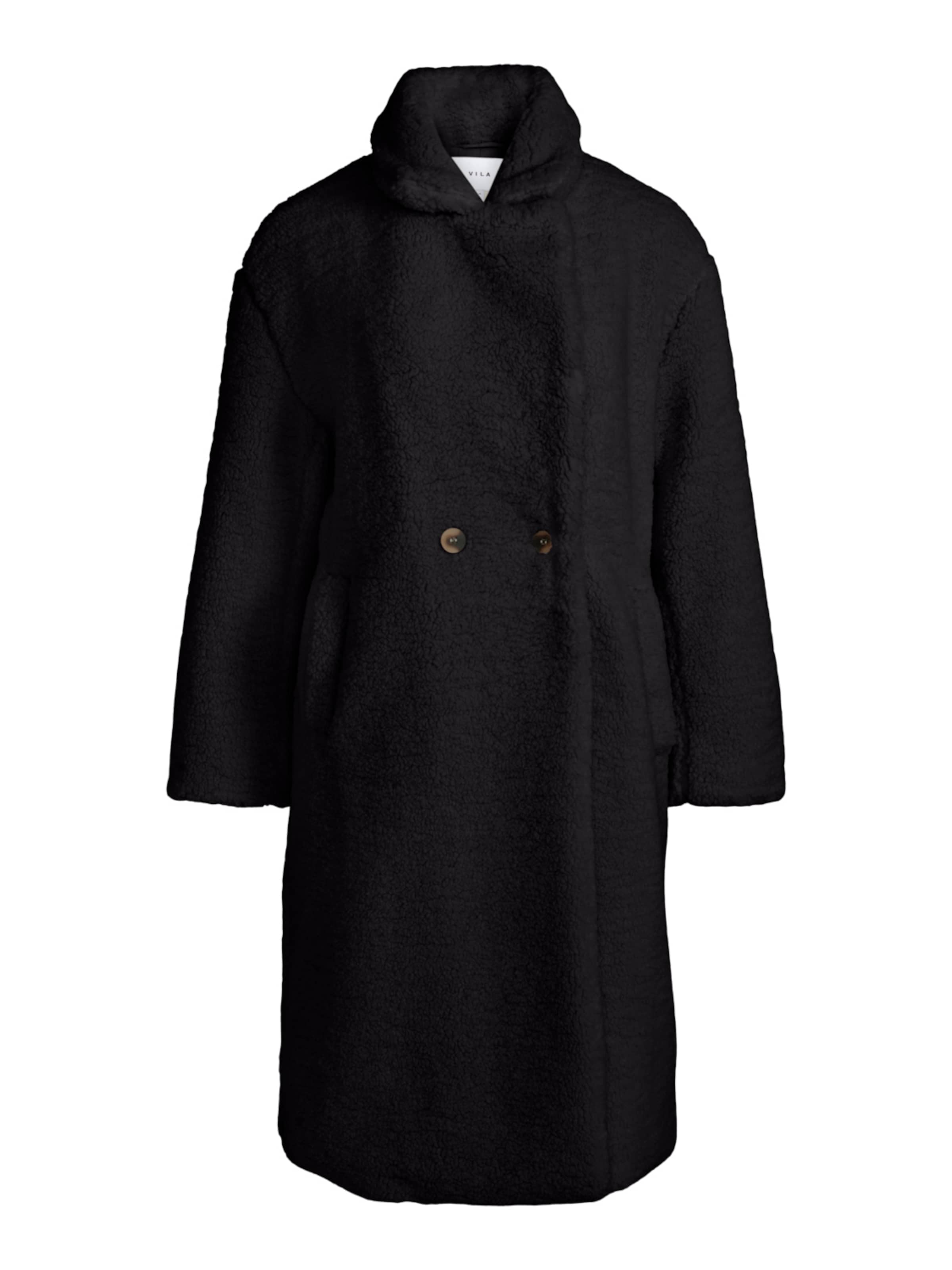 VILA Tussenmantel 'ARVIDA ' in Zwart: voorkant