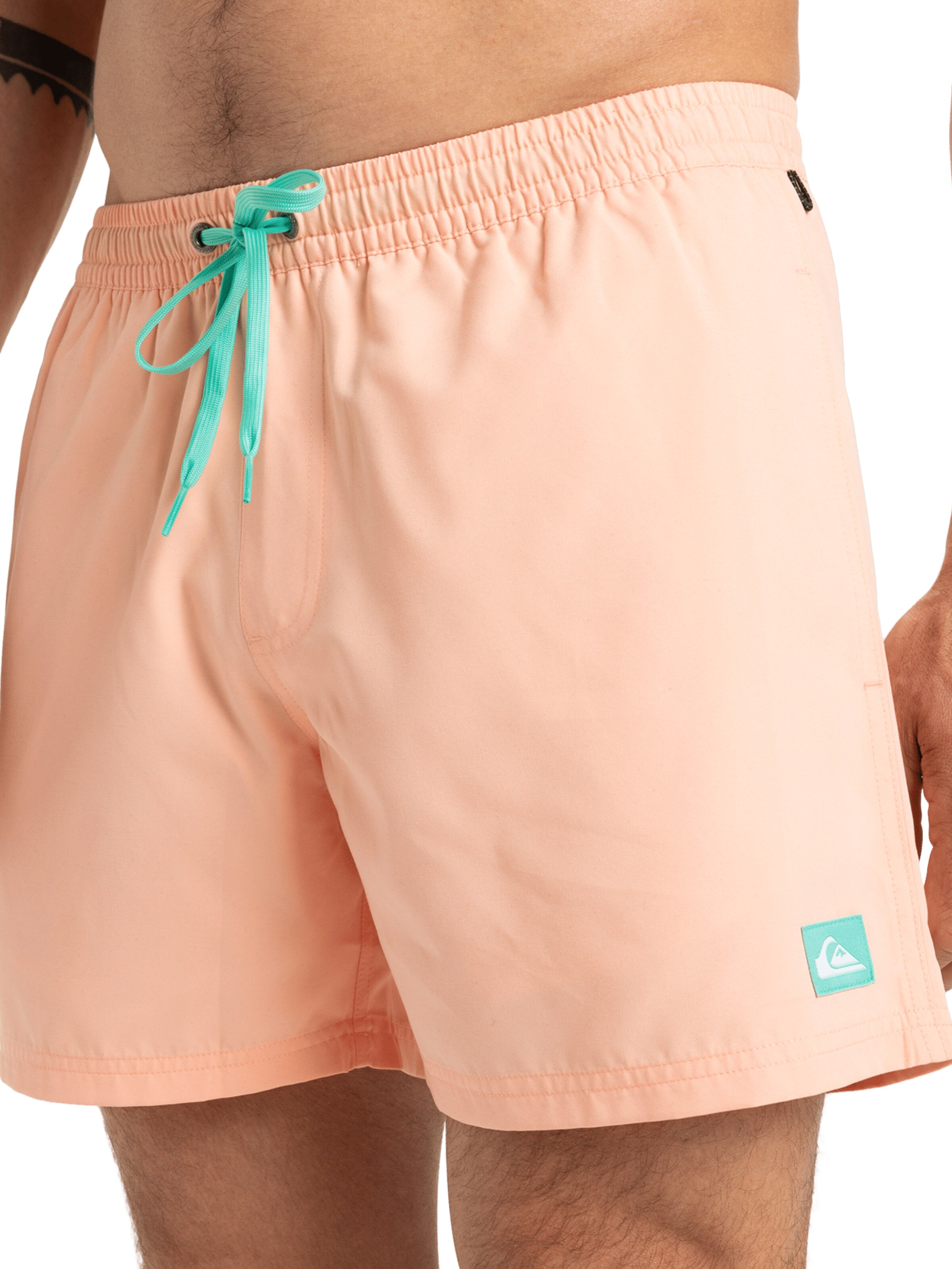 QUIKSILVER Regular Zwemshorts 'Everyday Solid Volley 15' in Oranje
