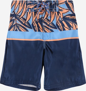 OshKosh Plavecké šortky 'SATSUMA' – modrá: přední strana