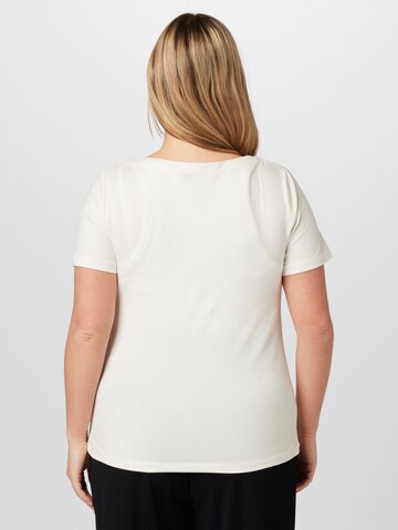 Vero Moda Curve T-Shirt 'VANDA' in Weiß