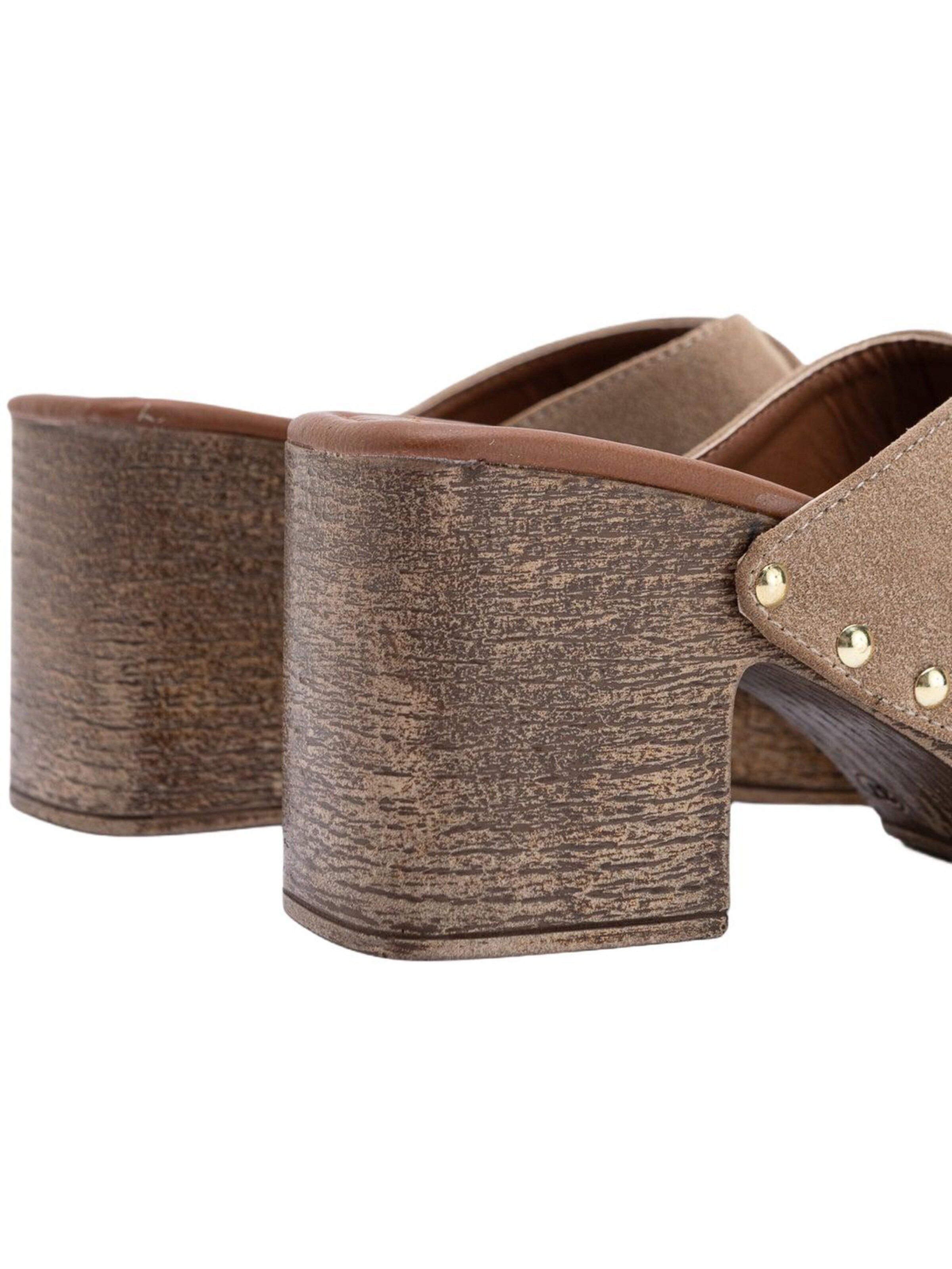 Limoya Mules 'Jamela' in Beige