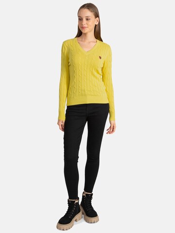 Pull-over Jacey Quinn en jaune