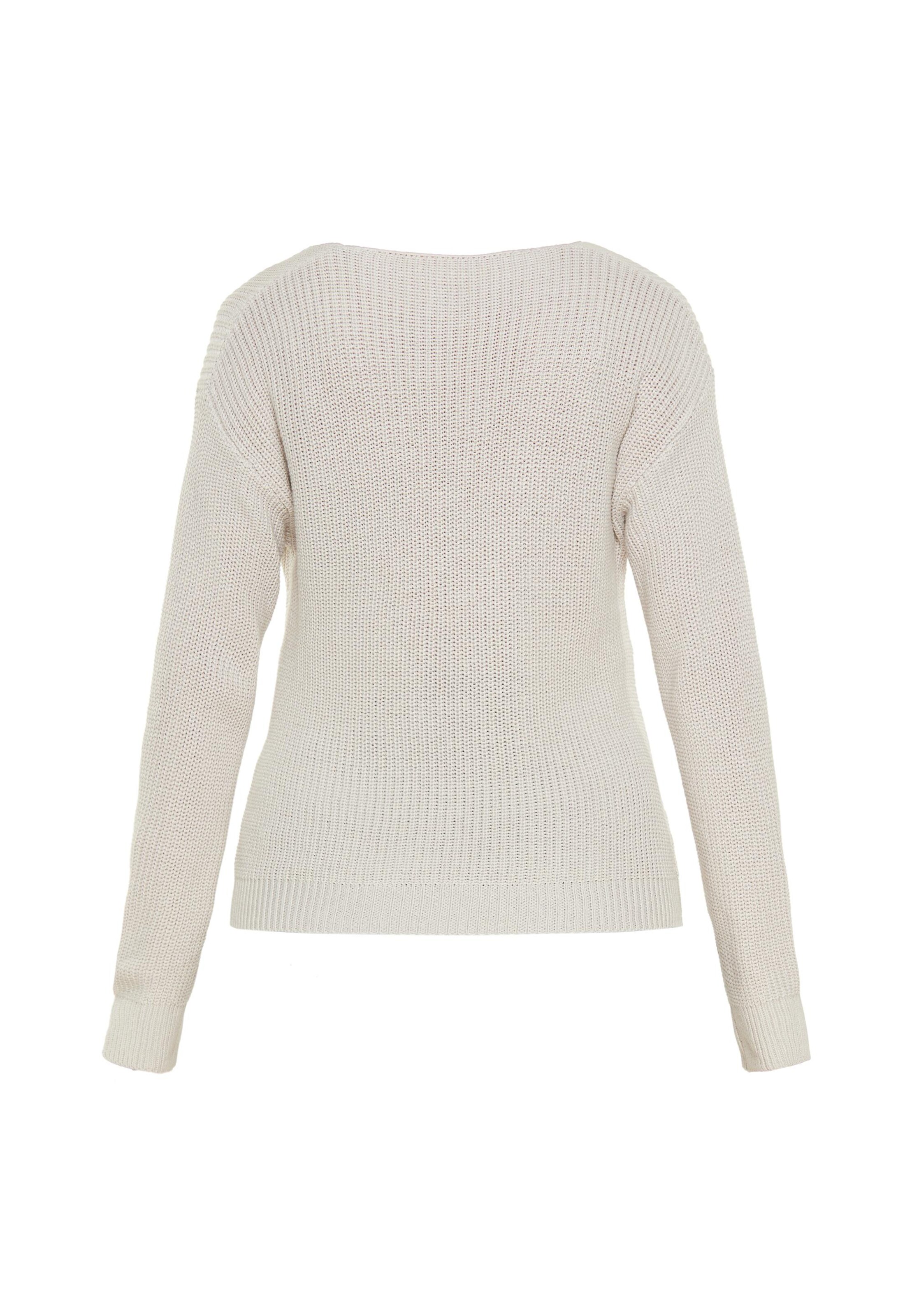 HALEE - Pullover em branco