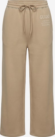 Guido Maria Kretschmer Women Loosefit Housut 'Gunda' värissä beige: etupuoli