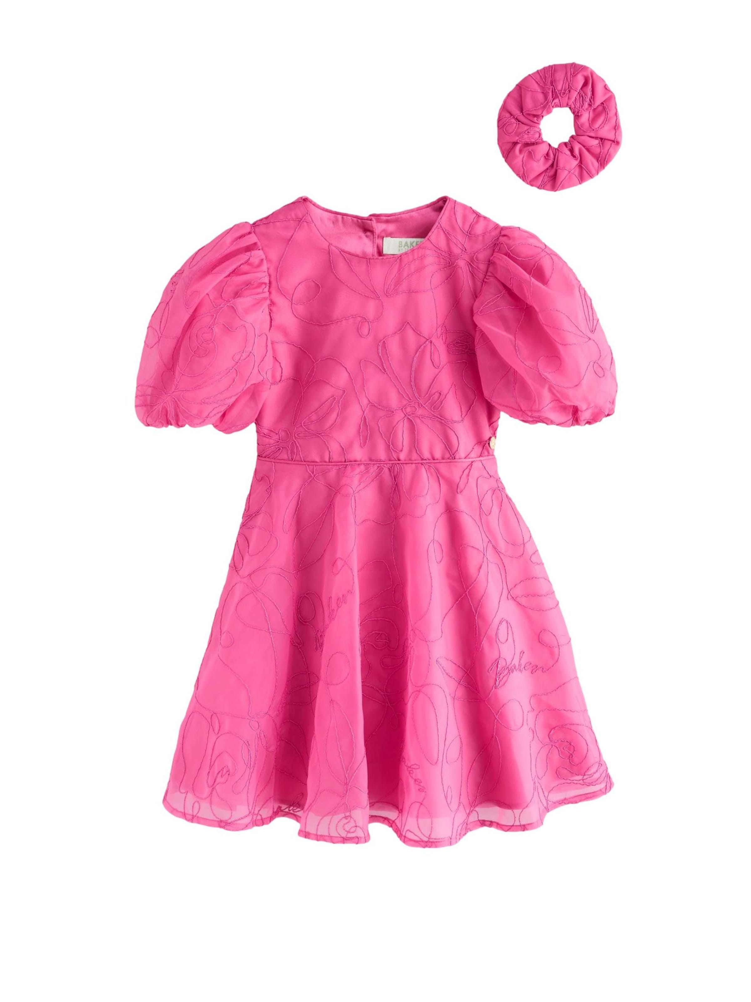 Baker by Ted Baker Рокля в розово: отпред