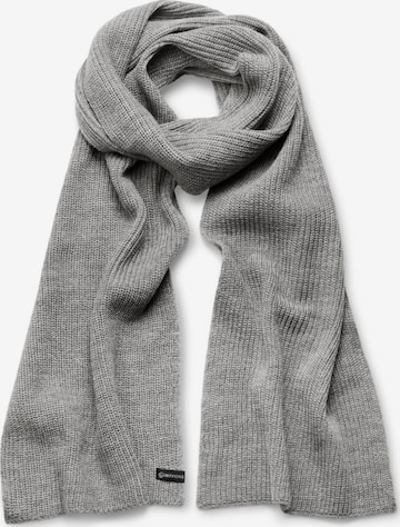 Fawler Scarf in Grey: front