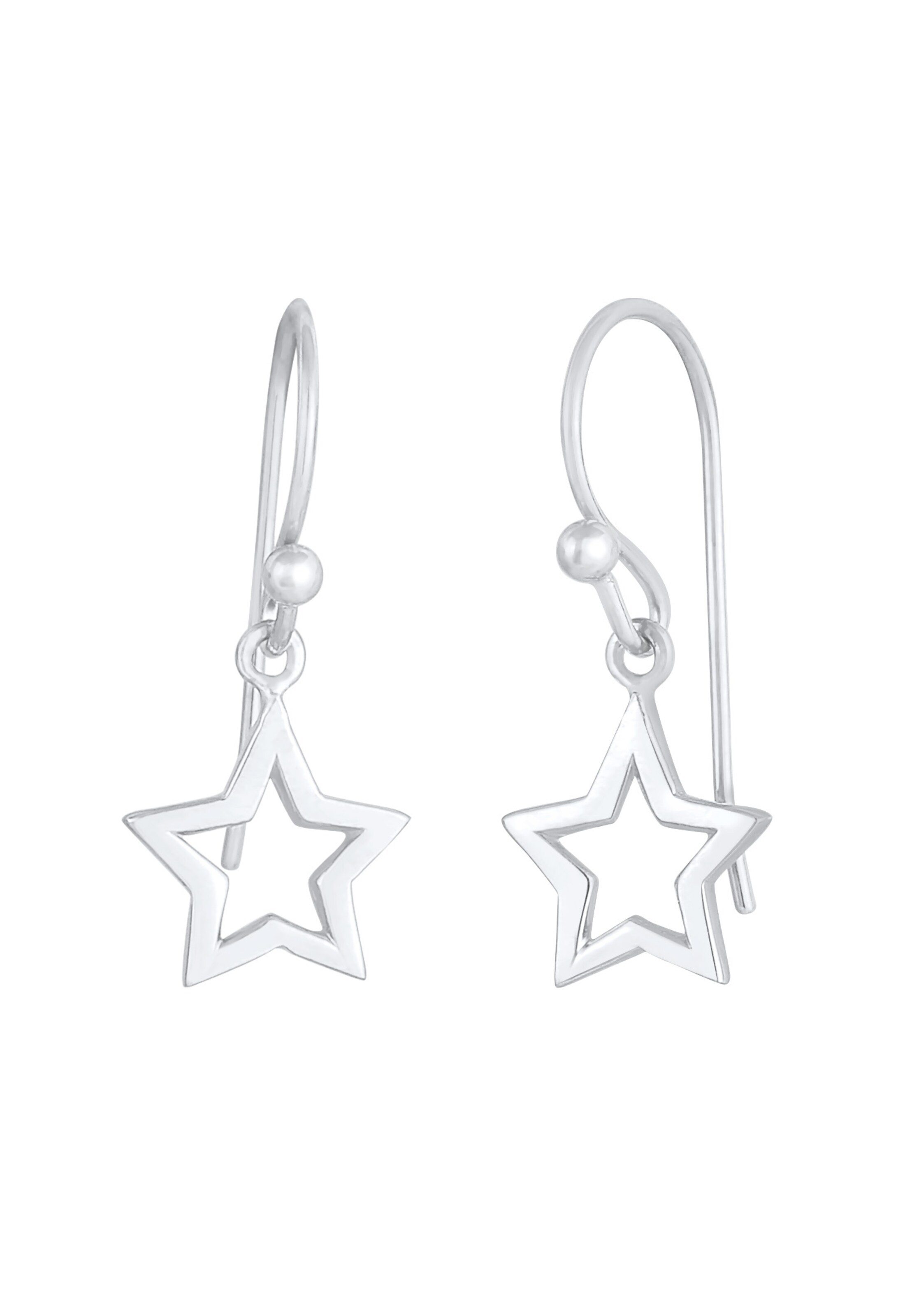 ELLI Oorbellen in Zilver: voorkant