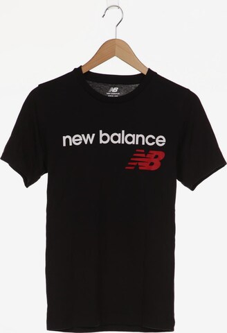 new balance T-Shirt XS in Schwarz: predná strana
