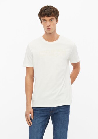 s.Oliver T-Shirt in Weiß: Vorderseite