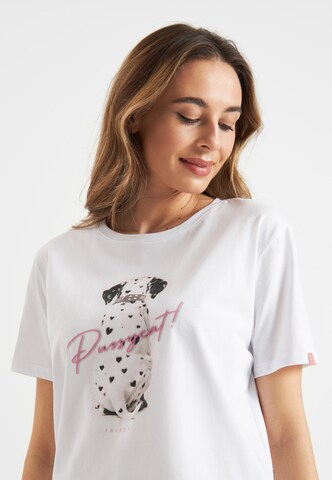 Frieda & Freddies NY T-Shirt in Weiß