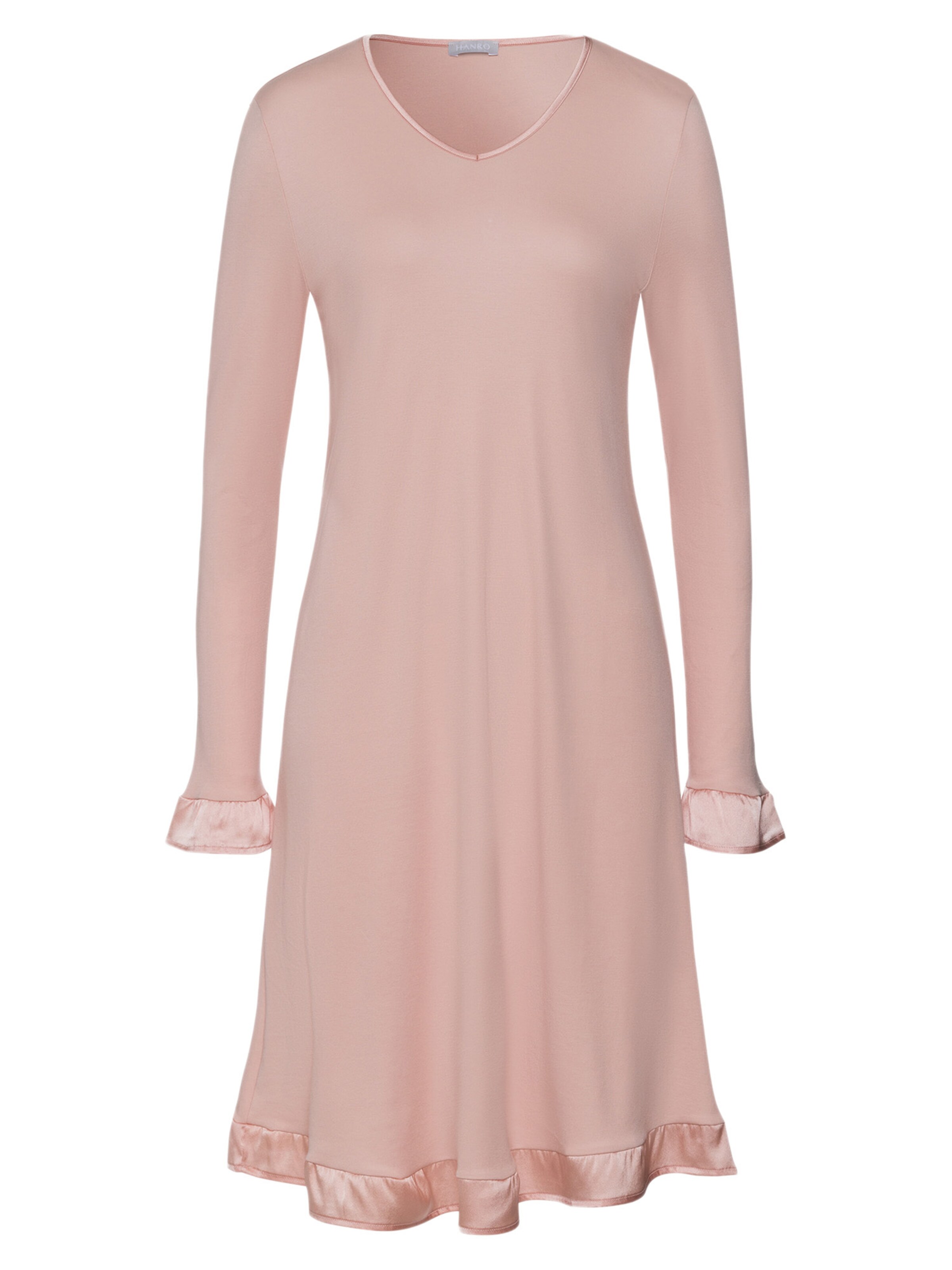 Hanro Nightgown 'Claire' in Pink: front
