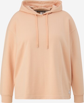 QS Sweatshirt in Orange: front