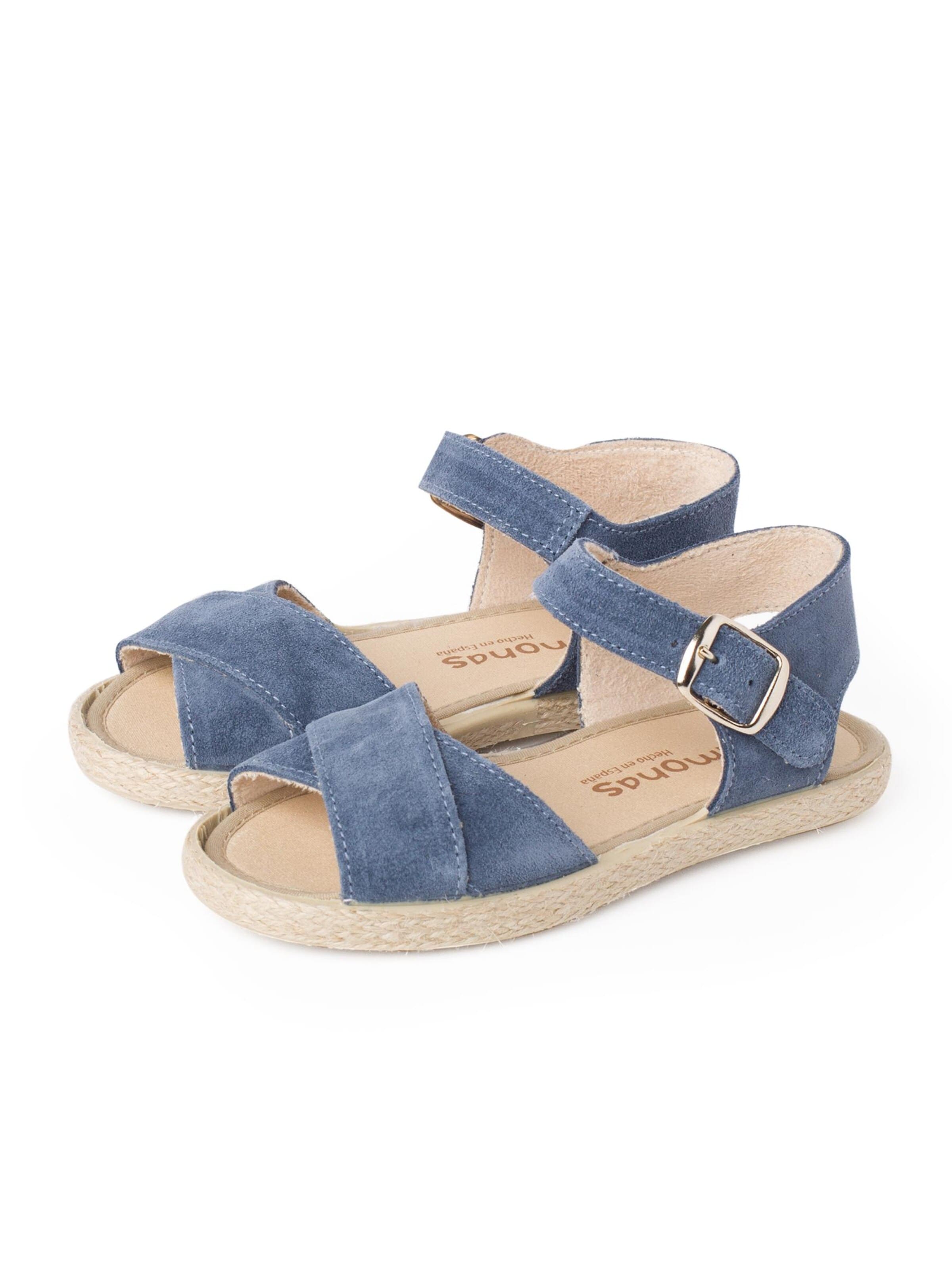 Pisamonas - Sandália em azul