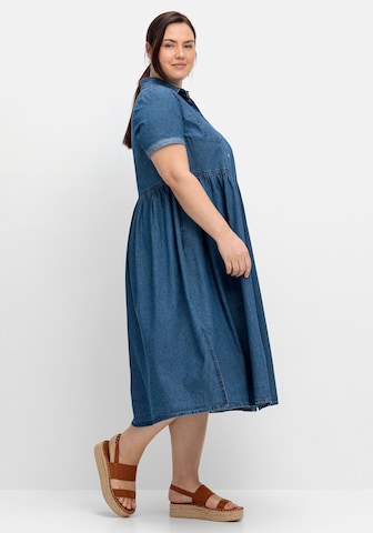 Robe-chemise SHEEGO en bleu