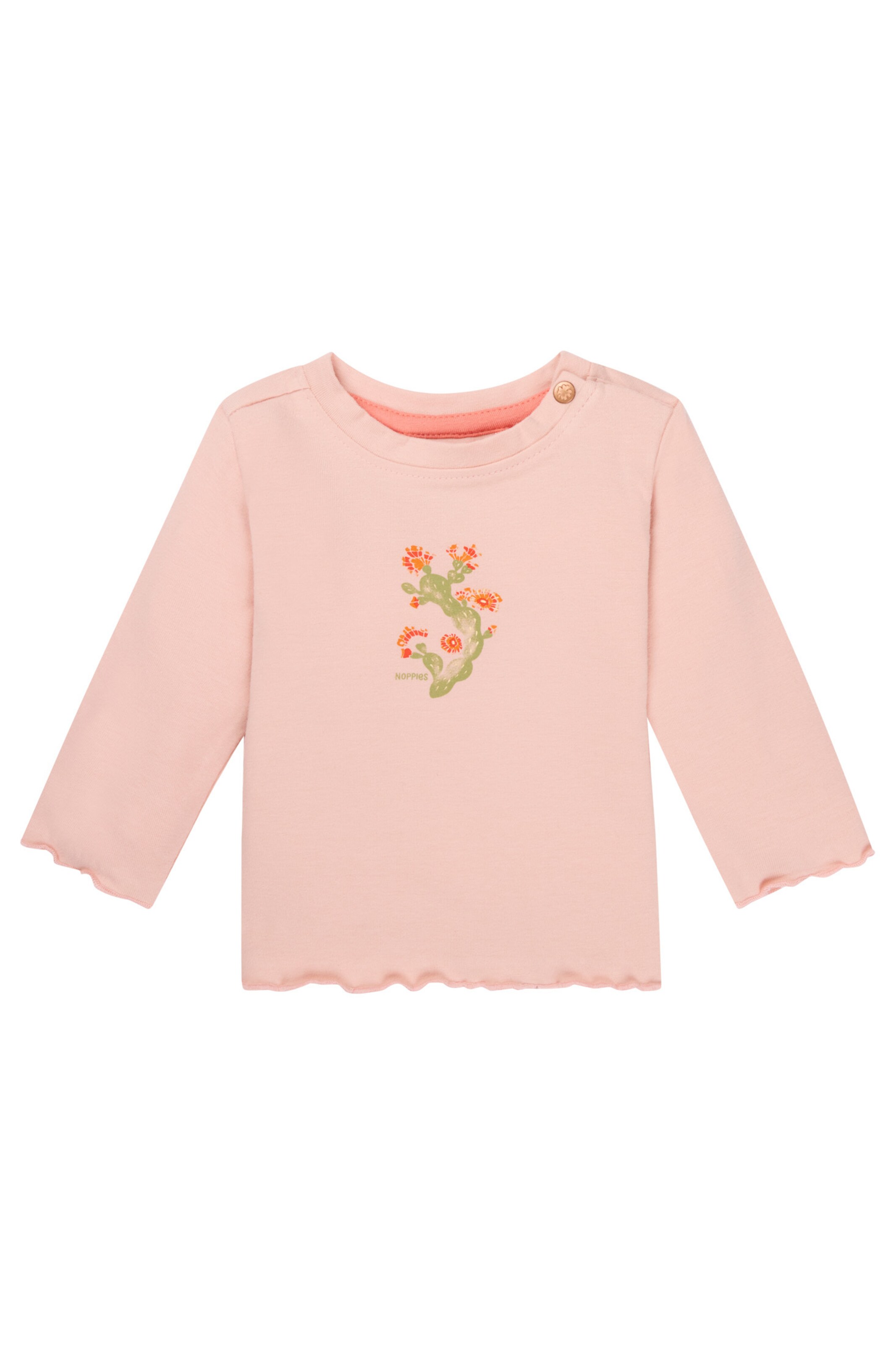 T-Shirt ' Monarch ' Noppies en rose : devant